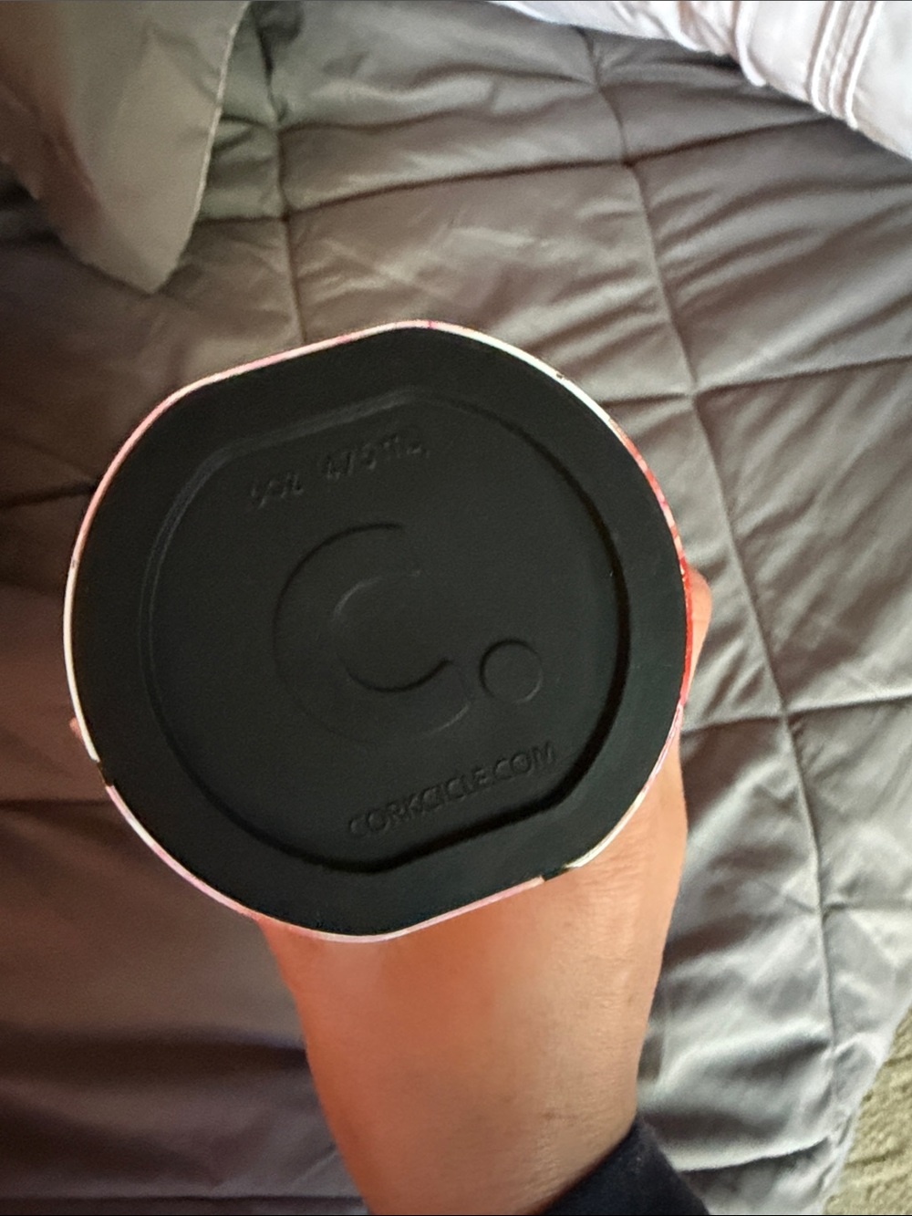 Corkcicle Pink & White Floral Travel Tumbler - Picture 3 of 4